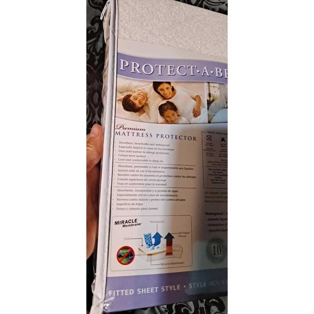 Protect-a-Bed Premium Waterproof‎ Mattress Protector -Twin - BRAND NEW